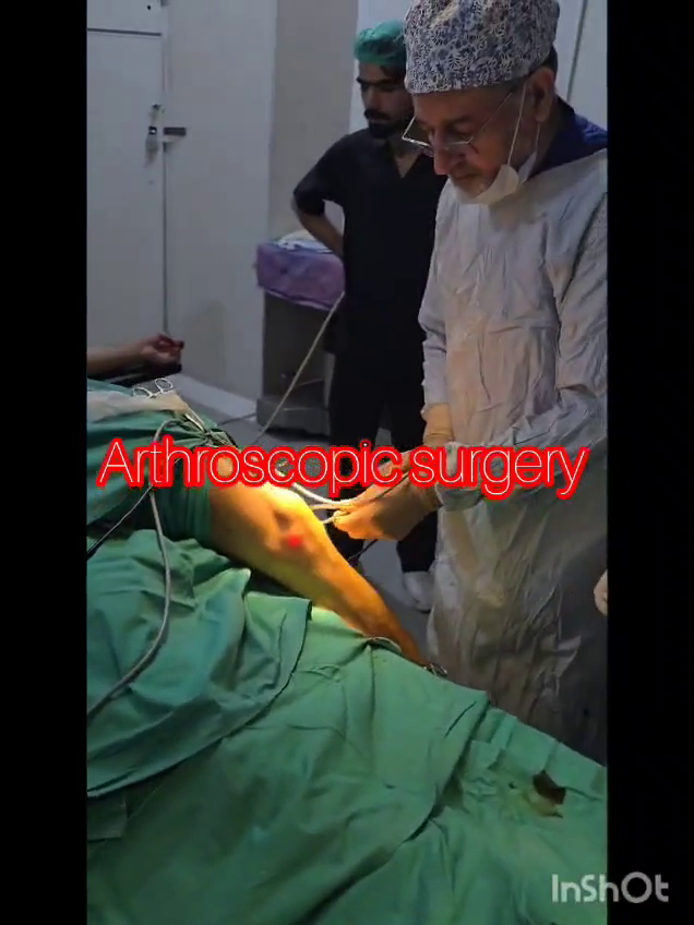 Arthroscopic Surgery by Dr Muhammad Inam