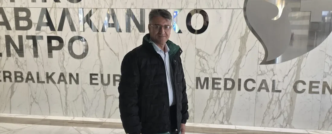 Doctor M Inam in Greece.